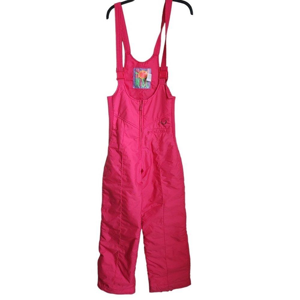 Vintage Hot Music One Piece Suit 10 Nylon Colorful Ski Snowboard‎ Hot Pink